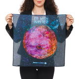 Colette Miller I'm With Jupiter Bandana - Blue Pink