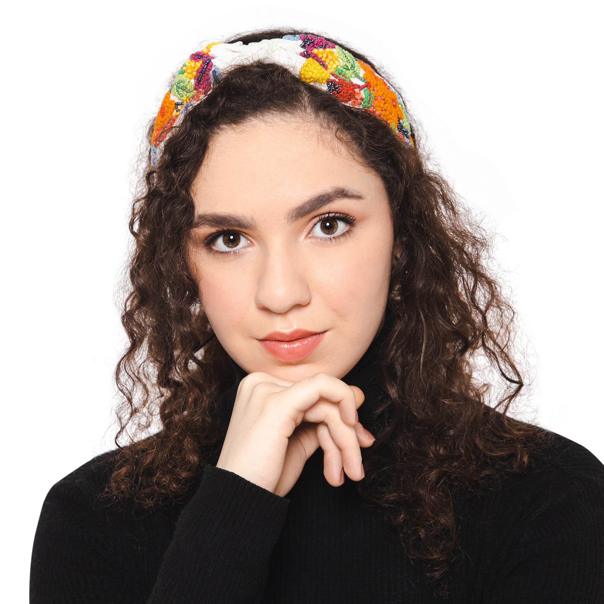 Liberty Floral Embroidered Headband