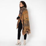 Spellbound Ornamental Kimono - Mustard