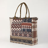 Eminent Jacquard Bag - Beige Brown