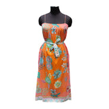 EQUATORIAL SWIMSUIT COVER UP - ORANGE
