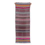 City Lines Woven Scarf - Wine