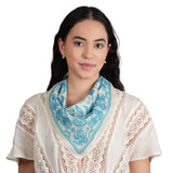 Botanical Blossom Bandana - Sky