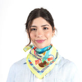 Paradise Beach Cotton Bandana - Double Cream