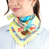 Paradise Beach Cotton Bandana - Double Cream