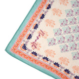 Namaste Bloom Embroidered Bandana - Beige