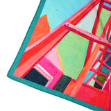 Summer Day Cotton Bandana - Vermillion