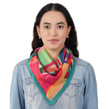 Summer Day Cotton Bandana - Vermillion