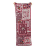 Juniper Patchwork Scarf - Burgundy