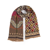 Dustflower Scarf - Autumn Ochre