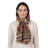 Dustflower Scarf - Autumn Ochre