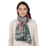 Dustflower Scarf - Cosmic Plum