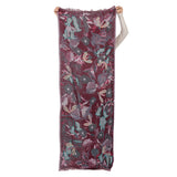 Dragonfly Meadow Scarf - Wine