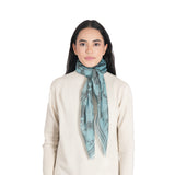 Garden Whisper Lightweight Scarf - Gray Mist