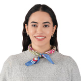 Dakota Floral Bandana - Pear