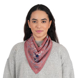 Rodeo Lassie Embroidered Bandana - Deco Rose