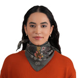 Rodeo Lassie Embroidered Bandana - Dusty Olive