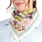 Palm Serenade Bandana - Beige