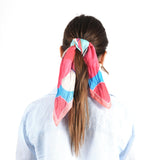 Prism Flower Bandana - Red