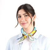 Prism Flower Bandana - Sage Green