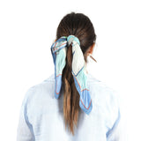 Prism Flower Bandana - Blue