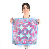 Sunburst Geometry Bandana - Blue