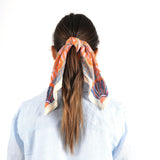 Sunburst Geometry Bandana - Orange