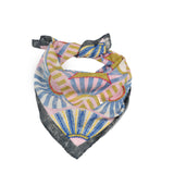 Sunburst Geometry Bandana - Pink