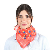 Enchanted Bloom Bandana - Red