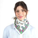 Country Bloom Bandana - Ivory
