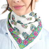 Country Bloom Bandana - Ivory