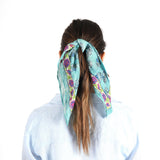 Country Bloom Bandana - Turquoise