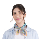 Tropical Wildcat Bandana - Blue
