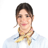 Blossom Reverie Bandana - Mustard