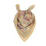 Blossom Reverie Bandana - Mustard