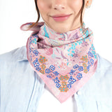 Garden Veil Bandana - Pink