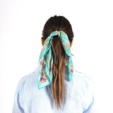 Garden Veil Bandana - Teal