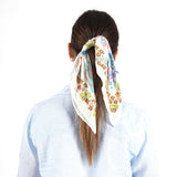 Garden Veil Bandana - White