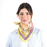 Bloom with Grace and Love Bandana - Yellow