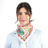 Spring Scatter Bandana - Orange