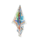 Tropical Canopy Scarf - Blue