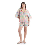 Mirabilia Storyboard Nightwear Pajamas - Peachy