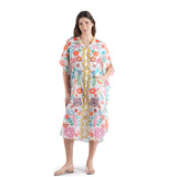 Sacred Heart Garden Shirt Dress - Ivory