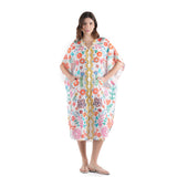 Sacred Heart Garden Shirt Dress - Ivory