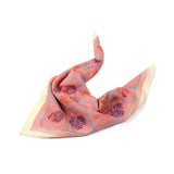 Flowerscape Cotton Bandana - Tea Rose