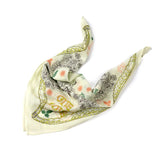 Give Love Cotton Bandana - Soft Lime