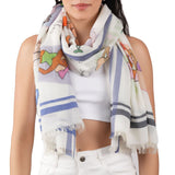 Catch Some Waves Wrap - White