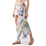 Catch Some Waves Wrap - White