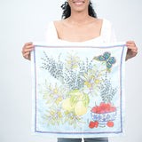 HANDPAINTED BANDANA - BLUE