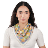 Mirage Silk Bandana - Quartz Pink